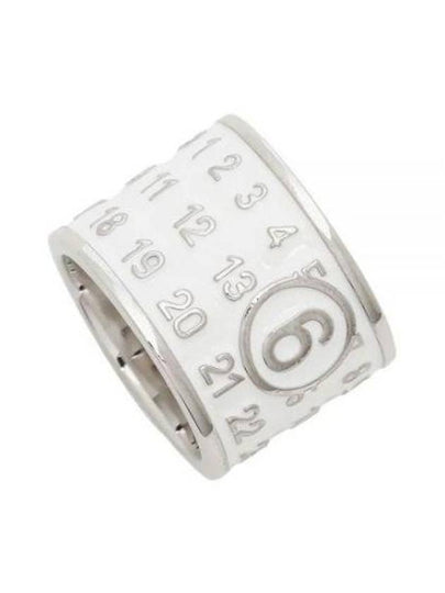 Numeric Minimal Signature Ring Silver - MAISON MARGIELA - BALAAN 2