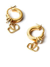 V logo earrings - VALENTINO - BALAAN 4