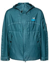 Gore G Type Hooded Jacket Blue - CP COMPANY - BALAAN 3