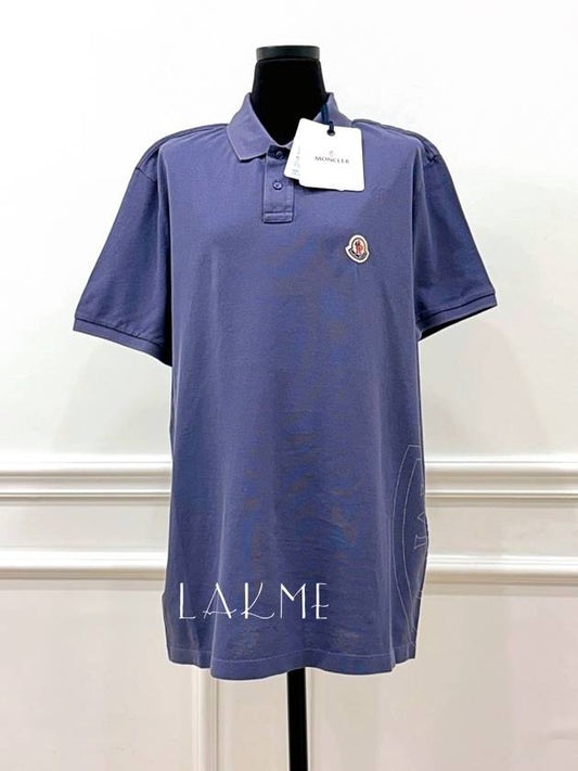 Back jacquard logo detail men s collar polo PK shirt 8A72110 84673 791 - MONCLER - BALAAN 1