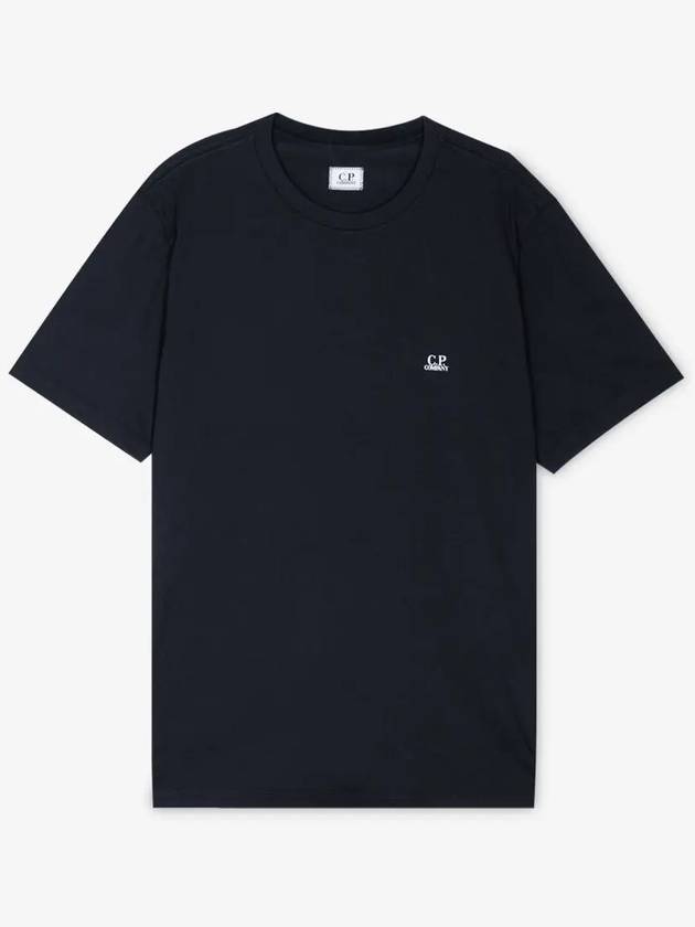 30/1 Jersey Goggle Short Sleeve T-Shirt Navy - CP COMPANY - BALAAN 3