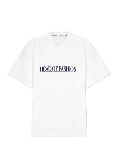 Head of Fashion Short Sleeve T Shirt White MRTWXJER054JER012WHITE Tee - SUNNEI - BALAAN 1