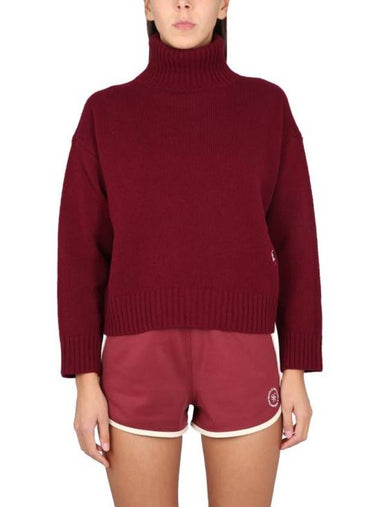 Knit Sweater TN751ME MERLOT - SPORTY & RICH - BALAAN 1