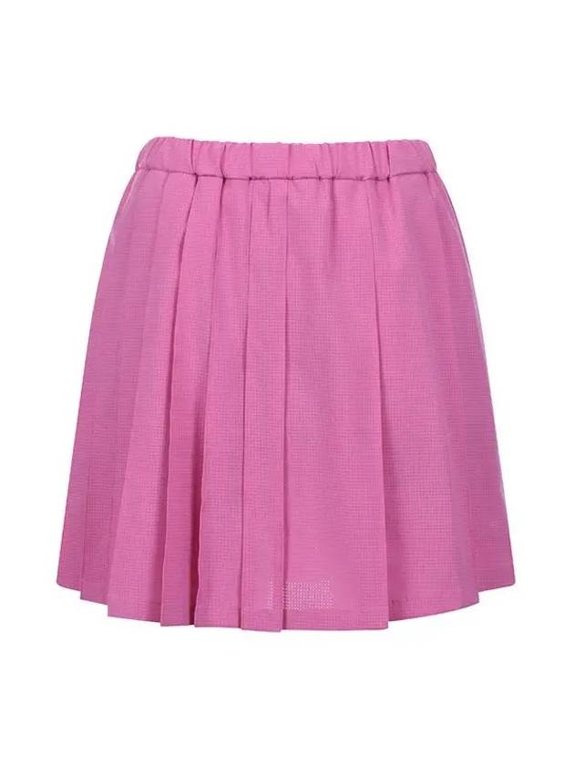 Banding Logo Pleated Skirt MW3MS173PIK - P_LABEL - BALAAN 8