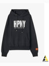 Hooded Sweatshirt HMBB024C99JER004 1001 Black - HERON PRESTON - BALAAN 2