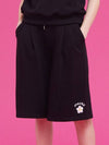 Women s Daisy Bermuda Sweatpants Black MCFW24PT4BK - MACKY - BALAAN 1