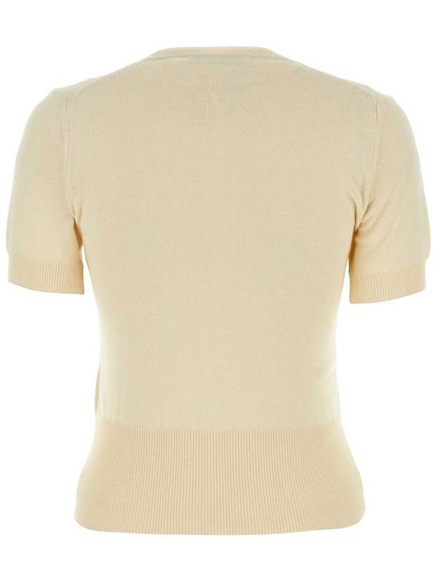 Bea Ribbed Knit Top Ivory - VIVIENNE WESTWOOD - BALAAN 3