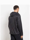 Garment Dyed Micro Yarn Hooded Jacket Black - STONE ISLAND - BALAAN 10