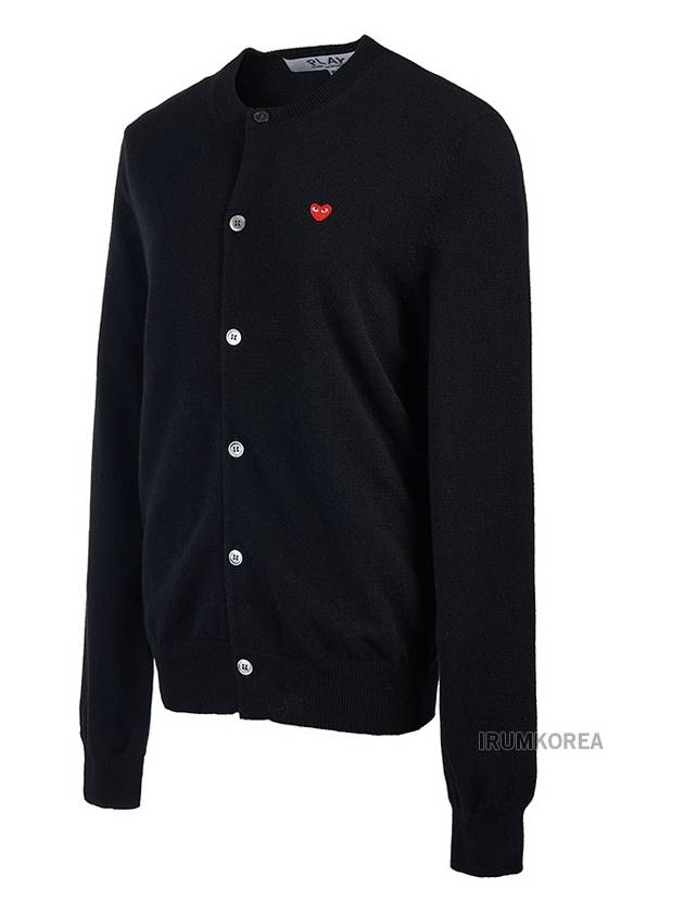 Heart Waffen Cardigan AX N079 051 1 BLACK - COMME DES GARCONS - BALAAN 2