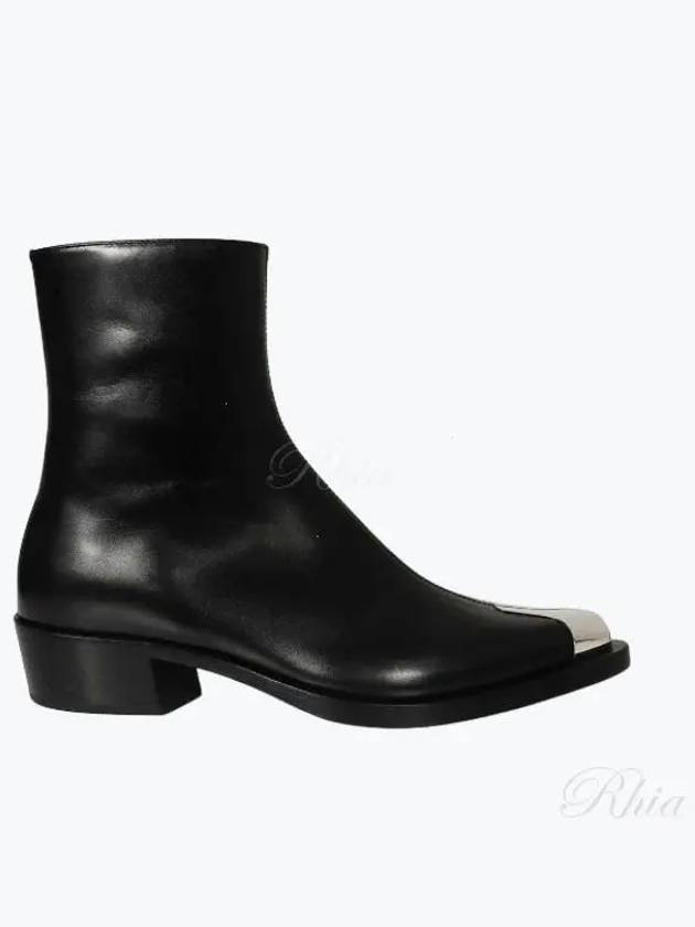 Punk Ankle Boots Black - ALEXANDER MCQUEEN - BALAAN 2