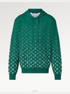 Monogram Gradient Cotton Hoodie Vert - LOUIS VUITTON - BALAAN 6