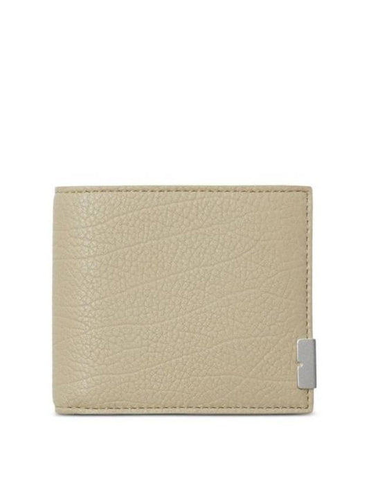 logo-embellished leather wallet - BURBERRY - BALAAN 1