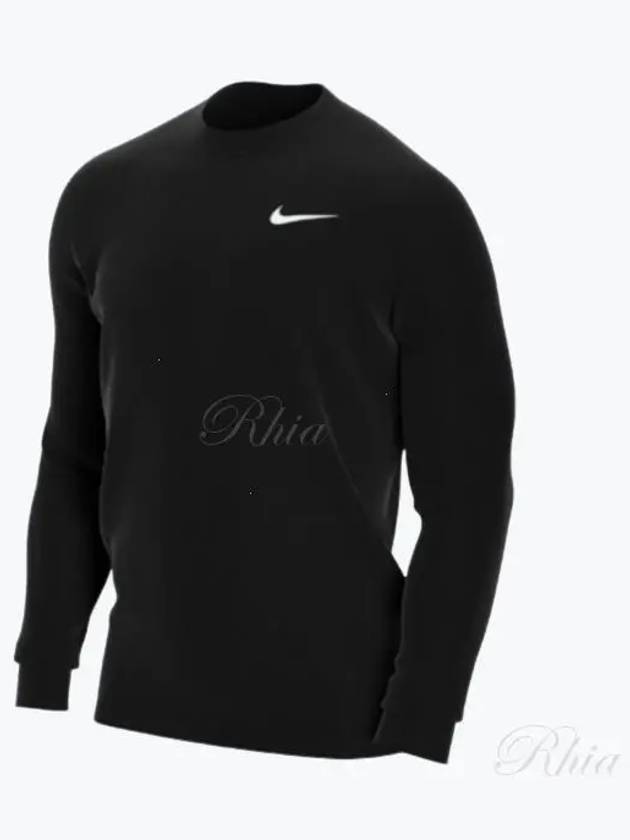 Dri Fit Pullover Crew Sweatshirt Black - NIKE - BALAAN 2