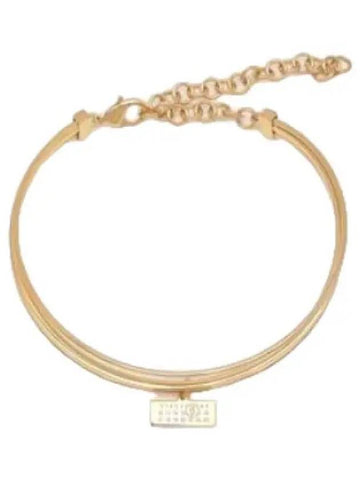 MM6 Slim Chain Bracelet Gold - MAISON MARGIELA - BALAAN 1