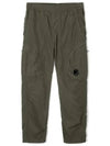 Chrome R Regular Lens Wappen Track Pants Khaki - CP COMPANY - BALAAN 2