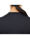 Women's Golf Serafino Classic Short Sleeve PK Shirt Black - HYDROGEN - BALAAN 8