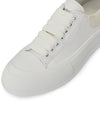 Deck Lace-up Plimsoll Low-top Sneakers White - ALEXANDER MCQUEEN - BALAAN 8