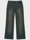 Destroyed Flare Denim Bootcut Pants Vintage Blue - NOIRER - BALAAN 4