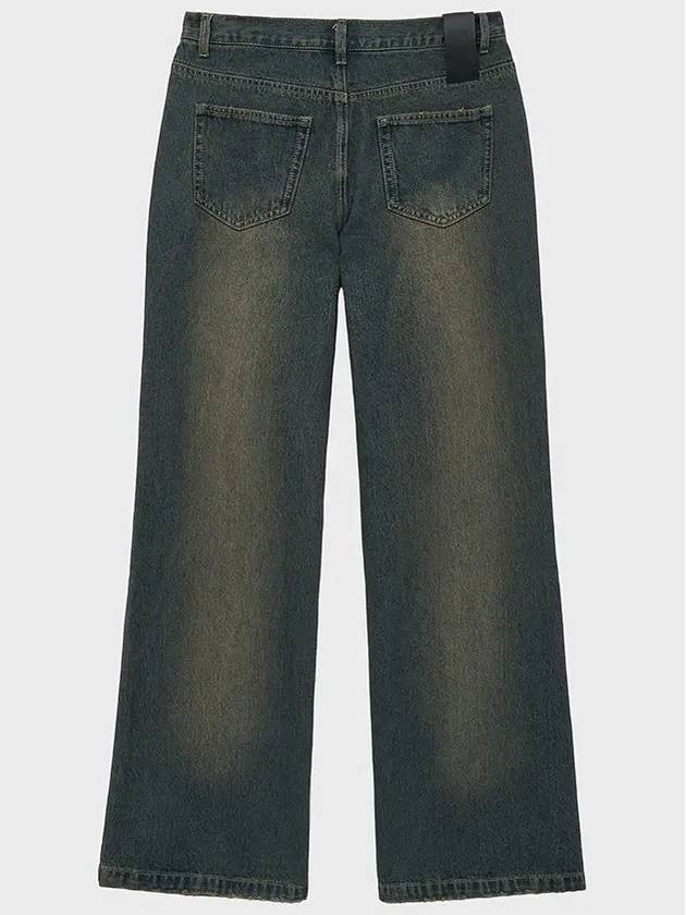 Destroyed Flare Denim Bootcut Pants Vintage Blue - NOIRER - BALAAN 4