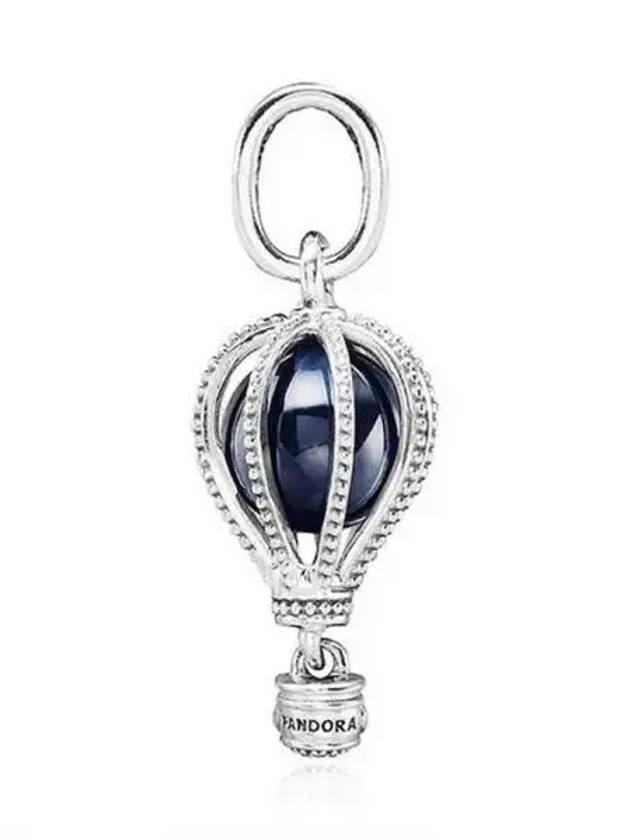 Hot Air Balloon Pendant Bracelet Charm Blue - PANDORA - BALAAN 2