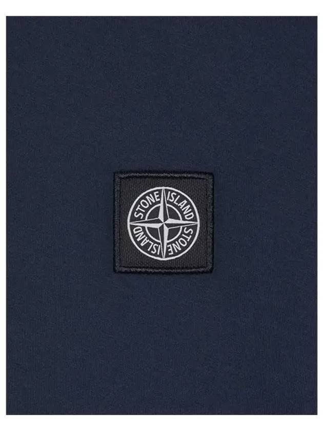 Wappen Logo Patch Short Sleeve T-Shirt Navy - STONE ISLAND - BALAAN 9