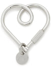 Loop heart key holder silver - MULBERRY - BALAAN 1