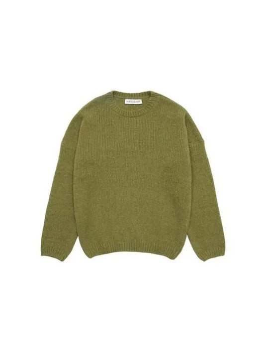 Popover Crew Neck Wool Blend Knit M4223PRSG - OUR LEGACY - BALAAN 1