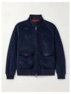 Harrington corduroa jacket navy - BARACUTA - BALAAN 2