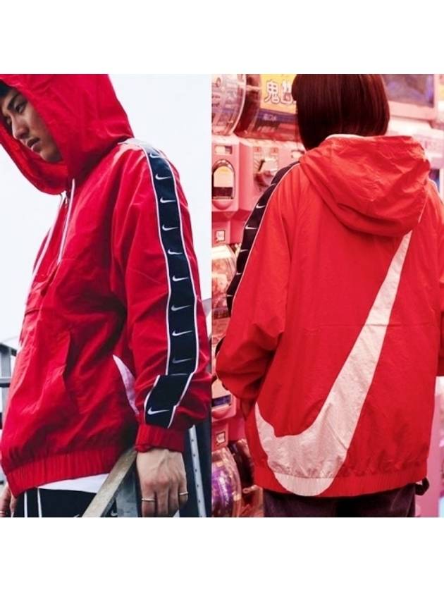 01CV9168657Sideline pull tab VIXX cow cyanoke jacketRed Navy - NIKE - BALAAN 1