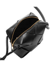 Cassette Intrecciato Mini Shoulder Bag Black - BOTTEGA VENETA - BALAAN 5