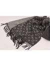 22SS Men's Logo Monogram Gradient Cashmere Wool Muffler Gray 75900 - LOUIS VUITTON - BALAAN 1