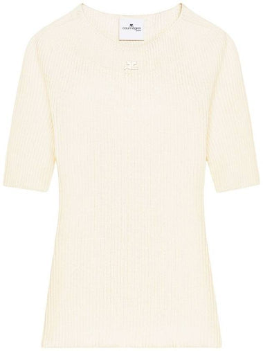 Courrèges Sweaters Beige - COURREGES - BALAAN 1