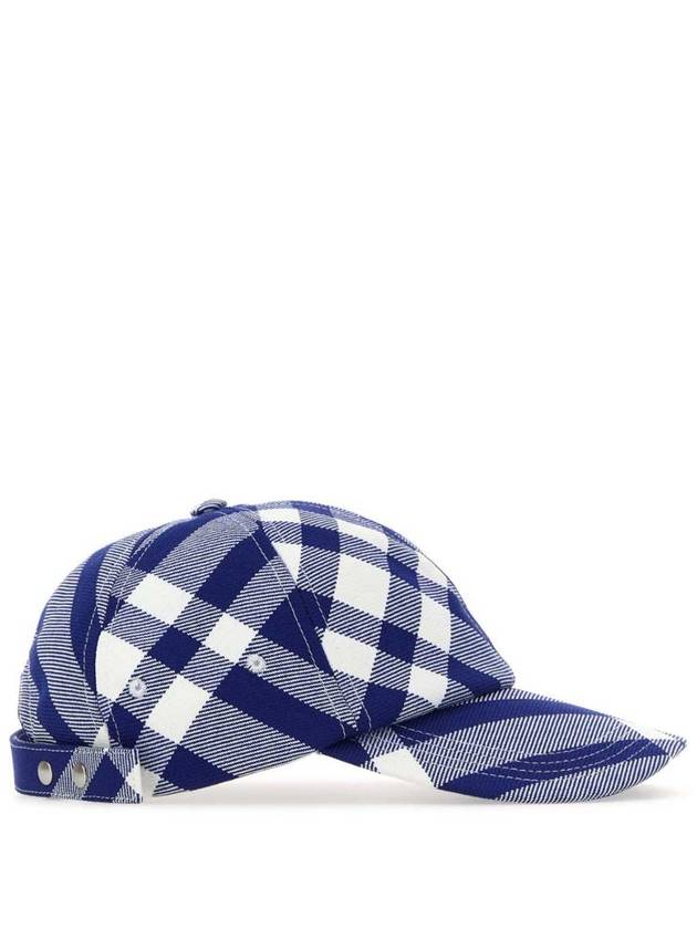 Check Ball Cap Blue - BURBERRY - BALAAN 3