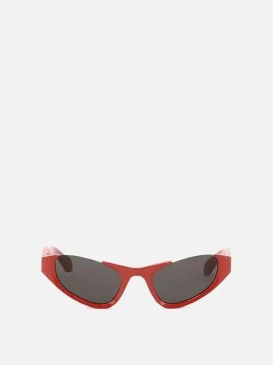 Cat eye logo temple sunglasses AA0076S 003 - ALAIA - BALAAN 1