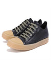 Rubber Low Top Sneakers Black - RICK OWENS - BALAAN 2