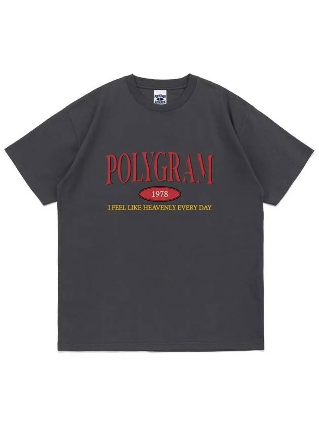 FEEL LIKE T SHIRTS CHARCOAL - POLYGRAM - BALAAN 1