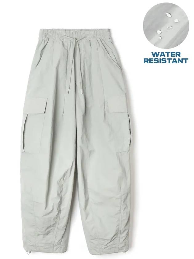 Tasran cut detail cargo parachute pants_gray - INDUST - BALAAN 2