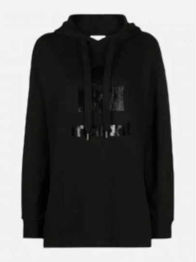 Marly Logo Hoodie Black - ISABEL MARANT - BALAAN 2