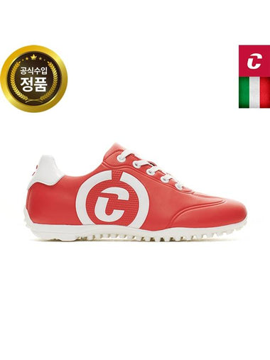 Official Italian handmade golf shoes QUEENSCUP RED - DUCA DEL COSMA - BALAAN 1