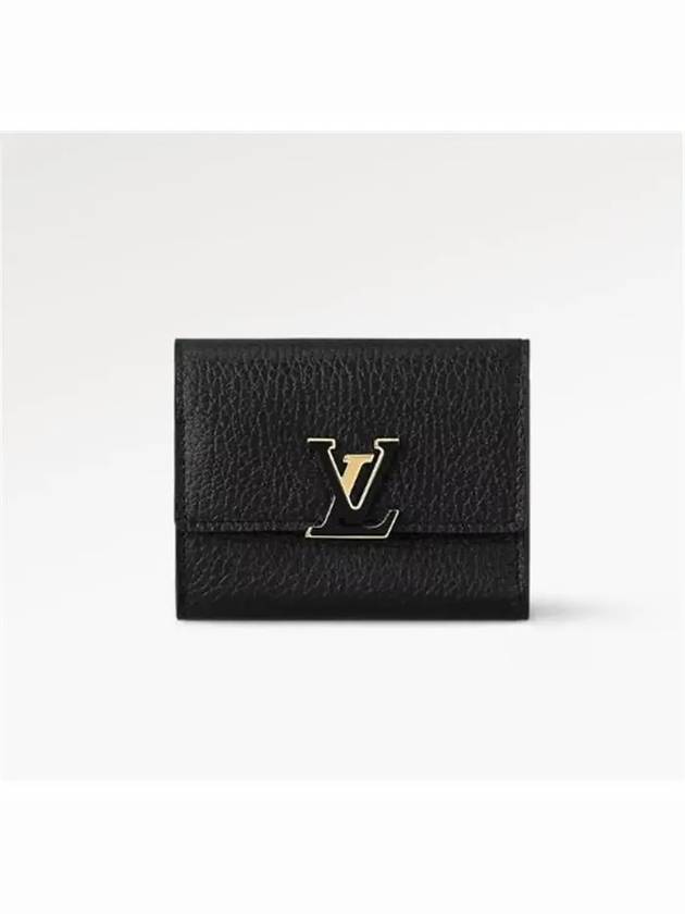 Capucines XS Half Wallet Black - LOUIS VUITTON - BALAAN 2