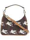 Stampa Pegasus Shoulder Bag Brown White - ETRO - BALAAN 2