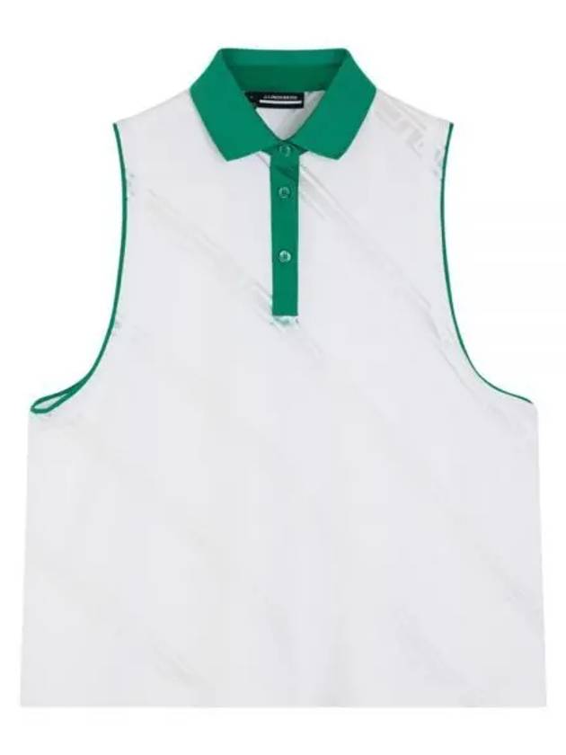 Brielle Polo Sleeveless White - J.LINDEBERG - BALAAN 2