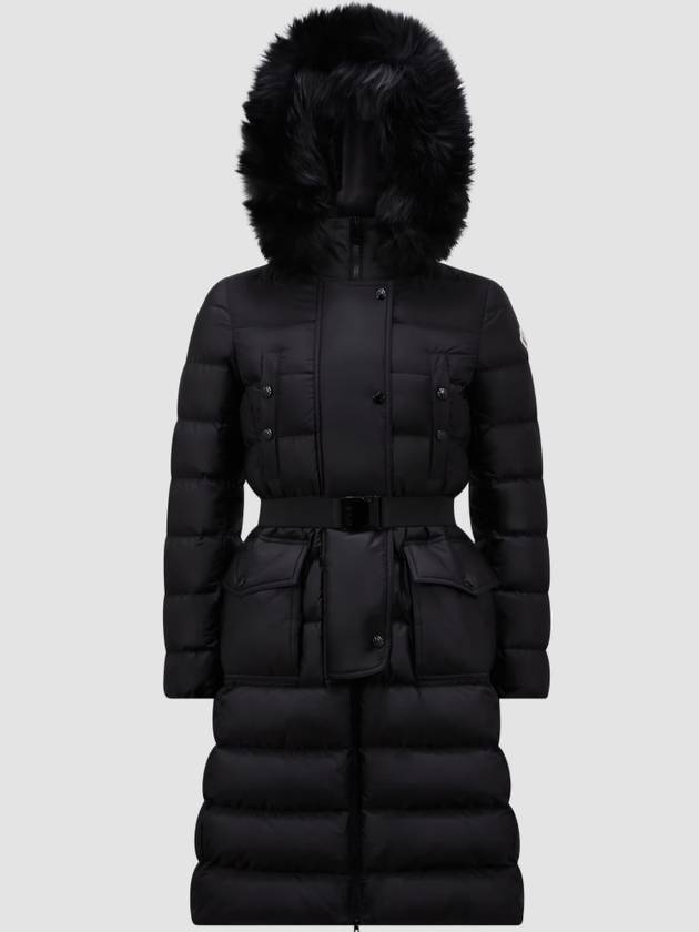 Women's Khloe Long Down Padding Black - MONCLER - BALAAN 2