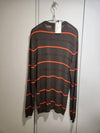 striped crew neck MILITARE SWEATER - ARMANI COLLEZIONI - BALAAN 3