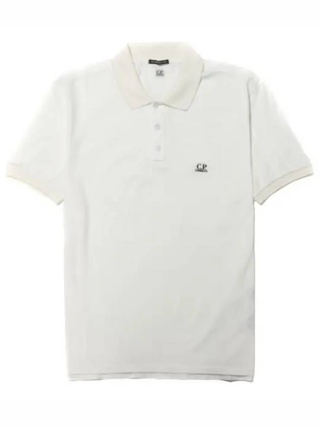 Mercerized Jersey Twist Relaxed Polo T Shirt - CP COMPANY - BALAAN 1