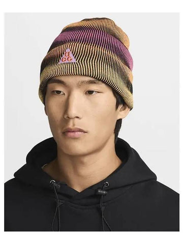 Peak ACG Beanie Safety Orange Lightning Bold Berry FZ1669 819 717043 - NIKE - BALAAN 1