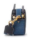 Mini Miller Denim Cross Bag Blue - TORY BURCH - BALAAN 3