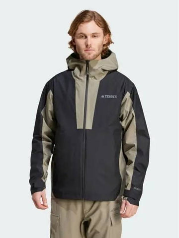 Multi Rain Ready Trans Jacket Men s Terex Black Clay IY0068 693430 - ADIDAS - BALAAN 1