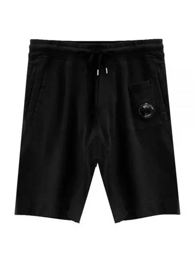 Lens Wappen Shorts Black 14CMSB134A 002246 G999 1213240 - CP COMPANY - BALAAN 1