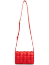 Cassette Intrecciato Padded Small Cross Bag Red - BOTTEGA VENETA - BALAAN 8